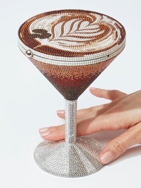 Judith Leiber Espresso Martini Clutch